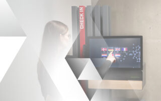 Wer Besucher nicht auf Empfangsmitarbeiter warten lassen will, setzt auf eine Anmeldung an der digitalen Pforte.